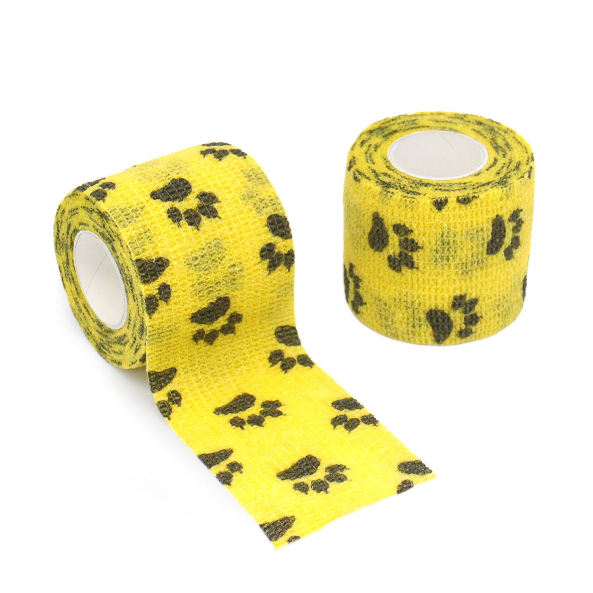 Picture of Factory wholesale non-woven self-adhesive elastic elastic bandage sports protection ankle pet print finger bandage