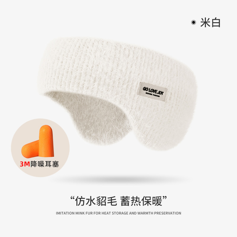 Picture of New Winter Ski Earmuffs for Men, Outdoor Sports and Cycling, Windproof Double-Layer Warm Head-Mounted Back-Worn Cross-Border
