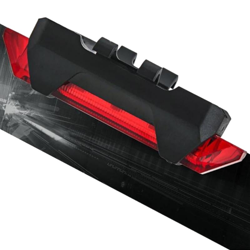 New bicycle USB rechargeable tail light bicycle light bicycle tail light 918 mountain bike warning light