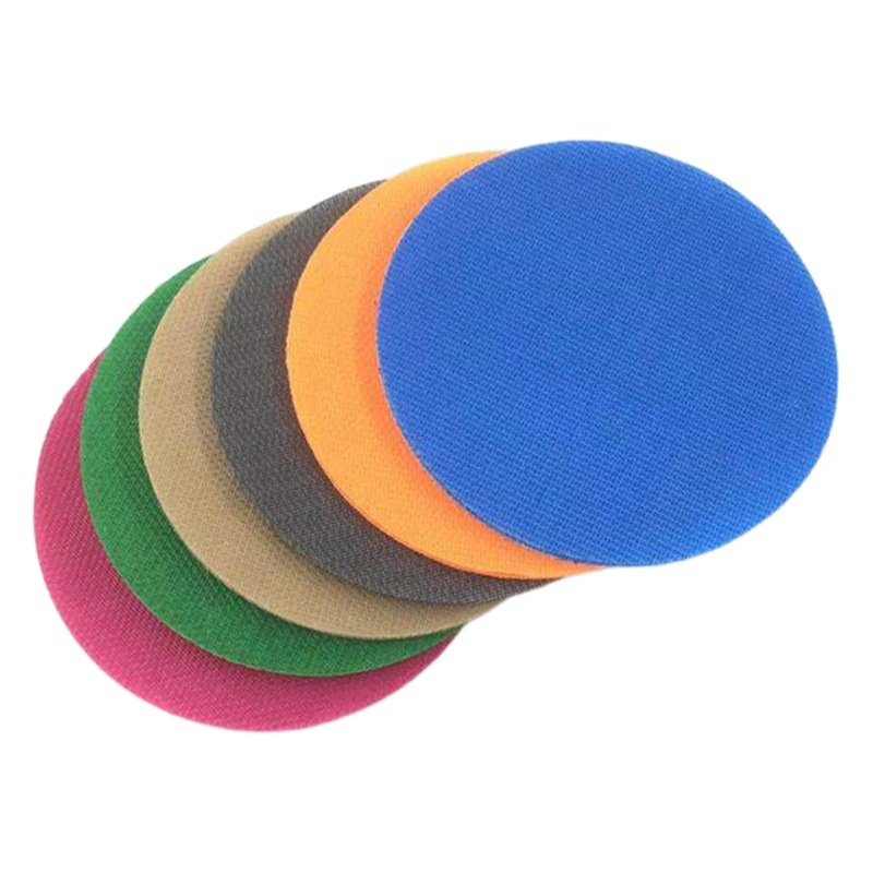 [Velcro] in stock color carpet Mark educational children training positioning round carpet Mark Velcro
