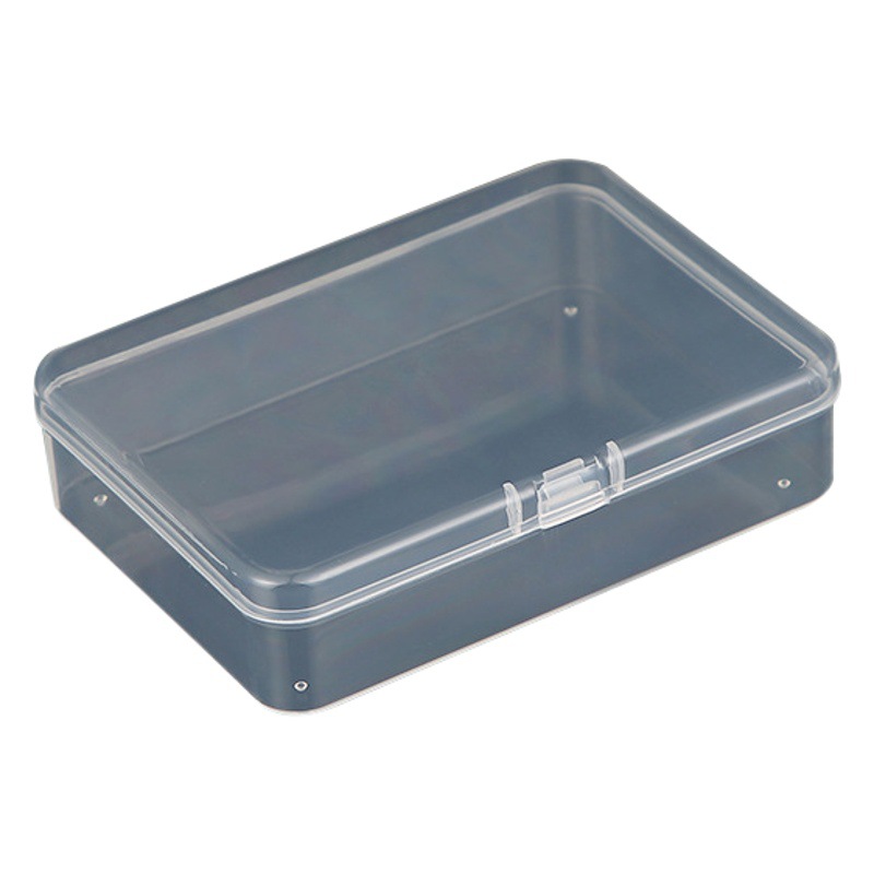 Rectangular pp plastic box rectangular storage box transparent storage parts box small product packaging box wholesale