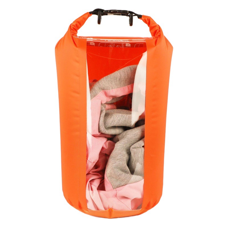 Waterproof Bag Plaid Fabric Dry Bag Storage Swimming Rafting Bag Portable Bag Men and Women Travel Outdoor Adventure