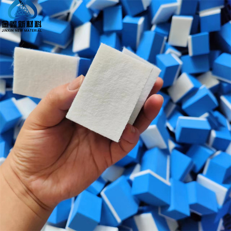 Color EVA composite sponge car gold-plated waxing hairless wiper eva small square auxiliary packaging material