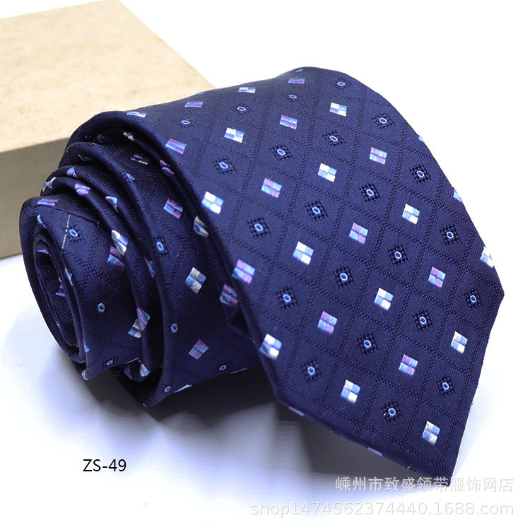 Picture of Tie Silk Silk Tie Men's Dress 8c Business Tie Factory Spot Wholesale