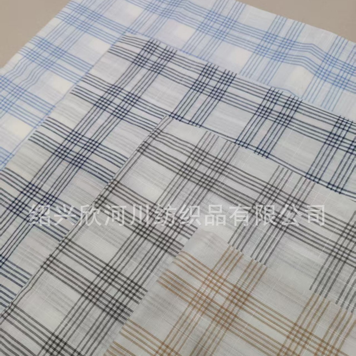 New Bamboo Plaid Fabric Spring and Summer Women's Fashion Casual Wear Fabric