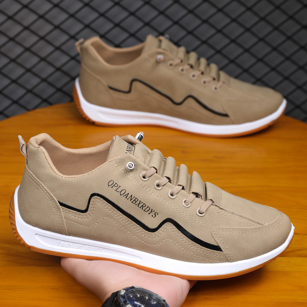 Men's Shoes 2025 Spring and Summer New Trendy Men's Sports Versatile Casual Shoes One-Leg Cross-Border Popular Men's Shoes