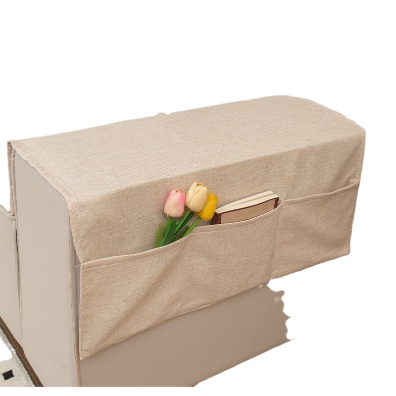 Ins Sofa Armrest Cover Cloth Modern Style Imitation Linen Dustproof Cover Cover Cover Mat Summer Universal Non-Slip Cover Cover Cloth