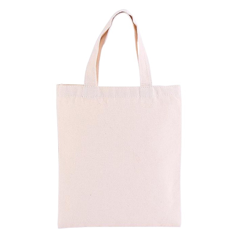 Creative portable canvas bag custom printable logo single shoulder cotton cloth blank shopping bag student canvas bag wholesale
