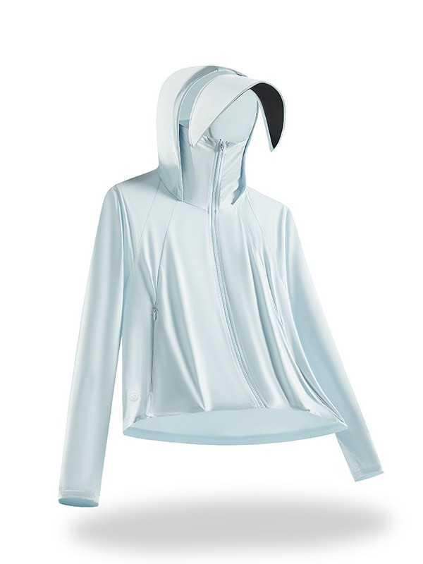 Women's Sunscreen Clothing Summer Outdoor Thin UPF50 Anti-UV Lightweight Breathable Sunscreen Clothing Trendy Sports Jacket