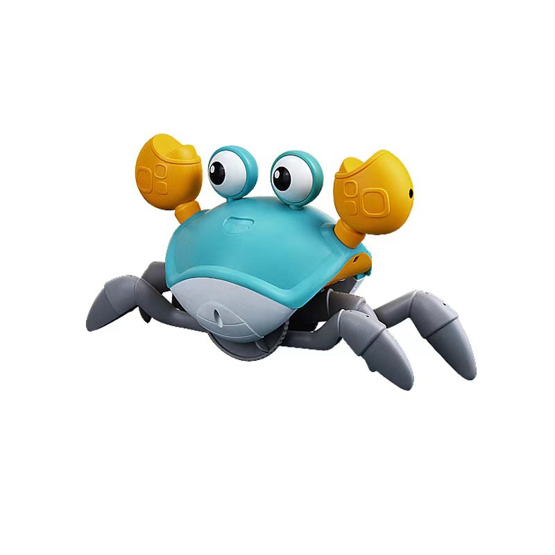 Picture of TikTok Internet Celebrity Toy Crab Children's Induction Escape Obstacle Avoidance Electric Octopus Charging Sound and Light New Strange Toy