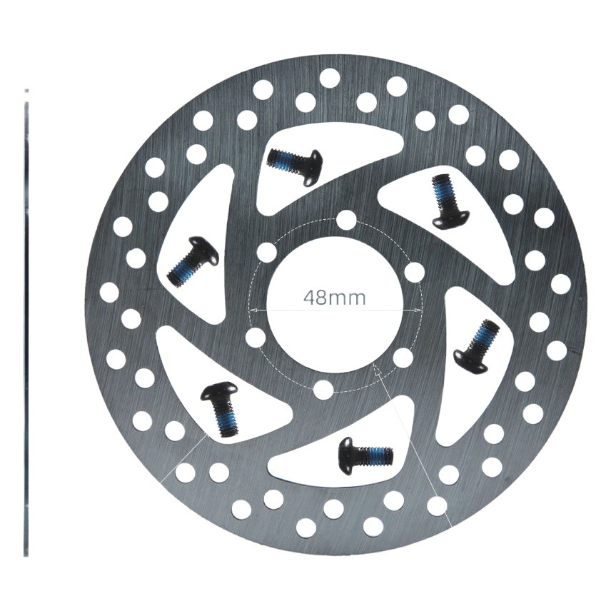 Nfox Electric Bicycle Scooter Disc Brake Disc 140 Brake Pad 38 Brake Disc 6 Hole Spacing 48mm Non-Standard