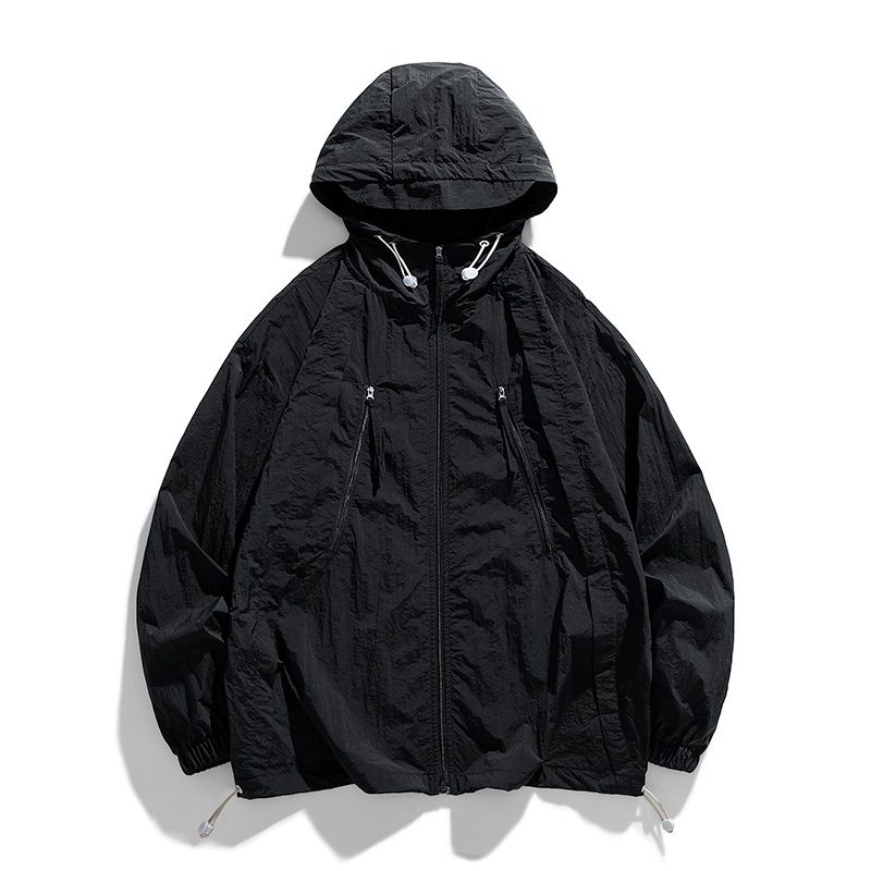 Picture of UPF50 Ice Silk Sunscreen Clothing Women's Summer Thin Loose Waterproof Sunscreen Clothing Couple Coat Men Can Develop LOGO