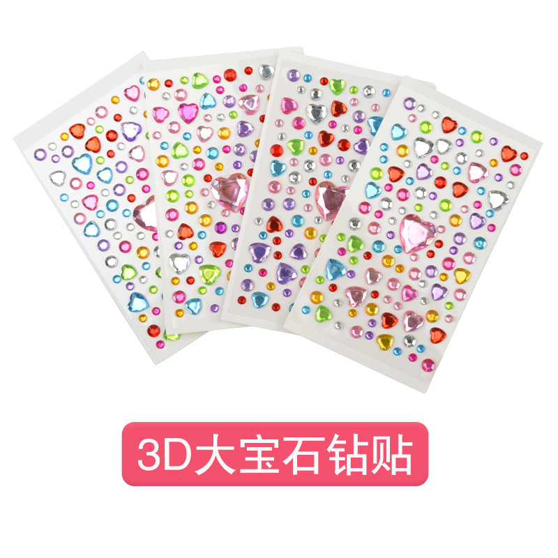 Picture of Children's Human Face Painting suit Festival Comic-Con Makeup 3D Painting Pigments Water-soluble Washable Pigments