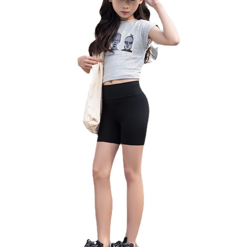 Picture of Girl's Shark Pants Children's Three-point Safety Pants Thin Summer Barbie Leggings Outer Wear Anti-light Insurance Shorts