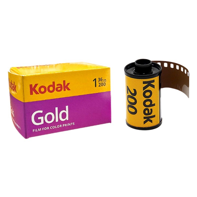 American Original Kodak 135 Gold Film Kodakgold200 Film Colorful Negative 36 Sheets Wholesale