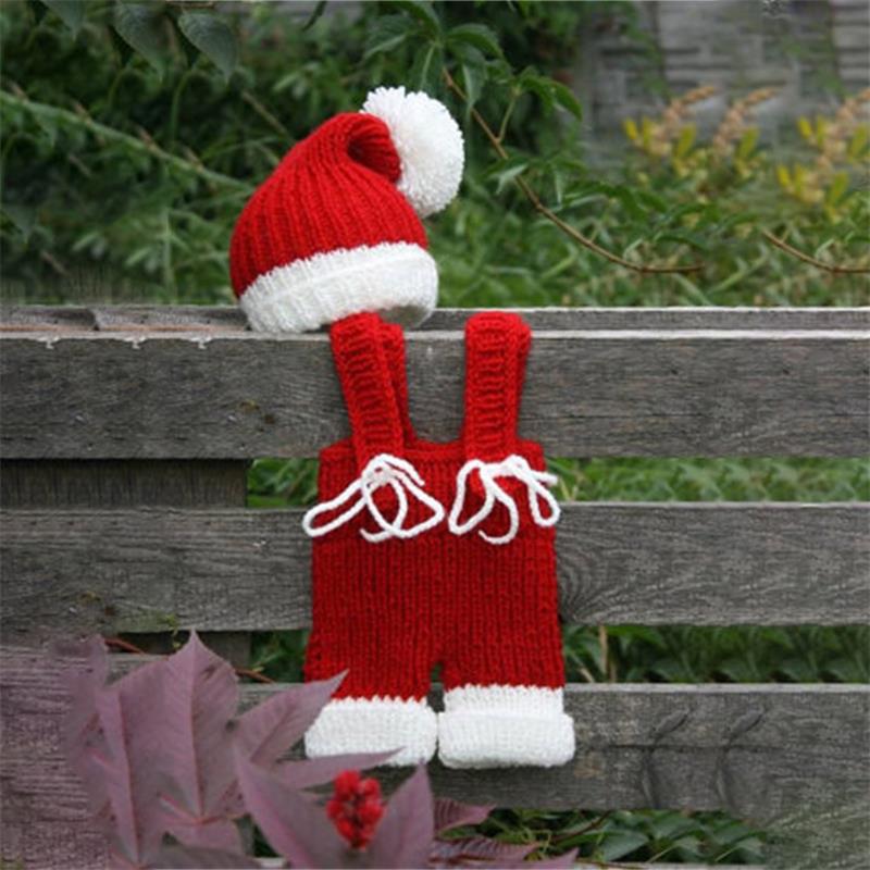New cross-border children's photography Christmas clothing newborn sweater suit baby Theme Photography Christmas clothing