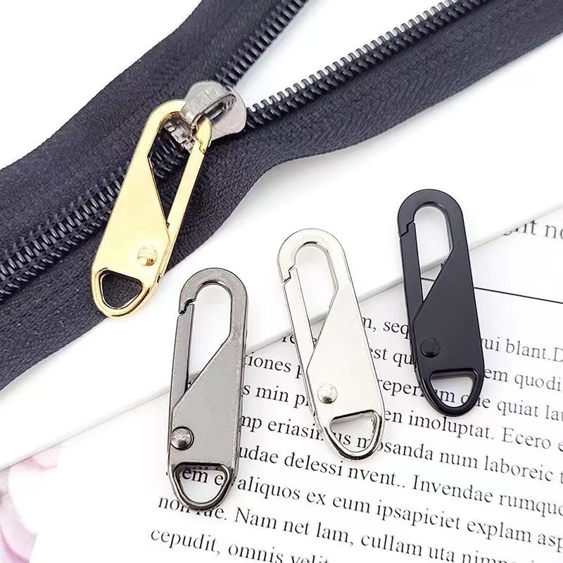 Cross-Border Portable Detachable Zipper Puller Alloy Zipper Slider for Backpacks