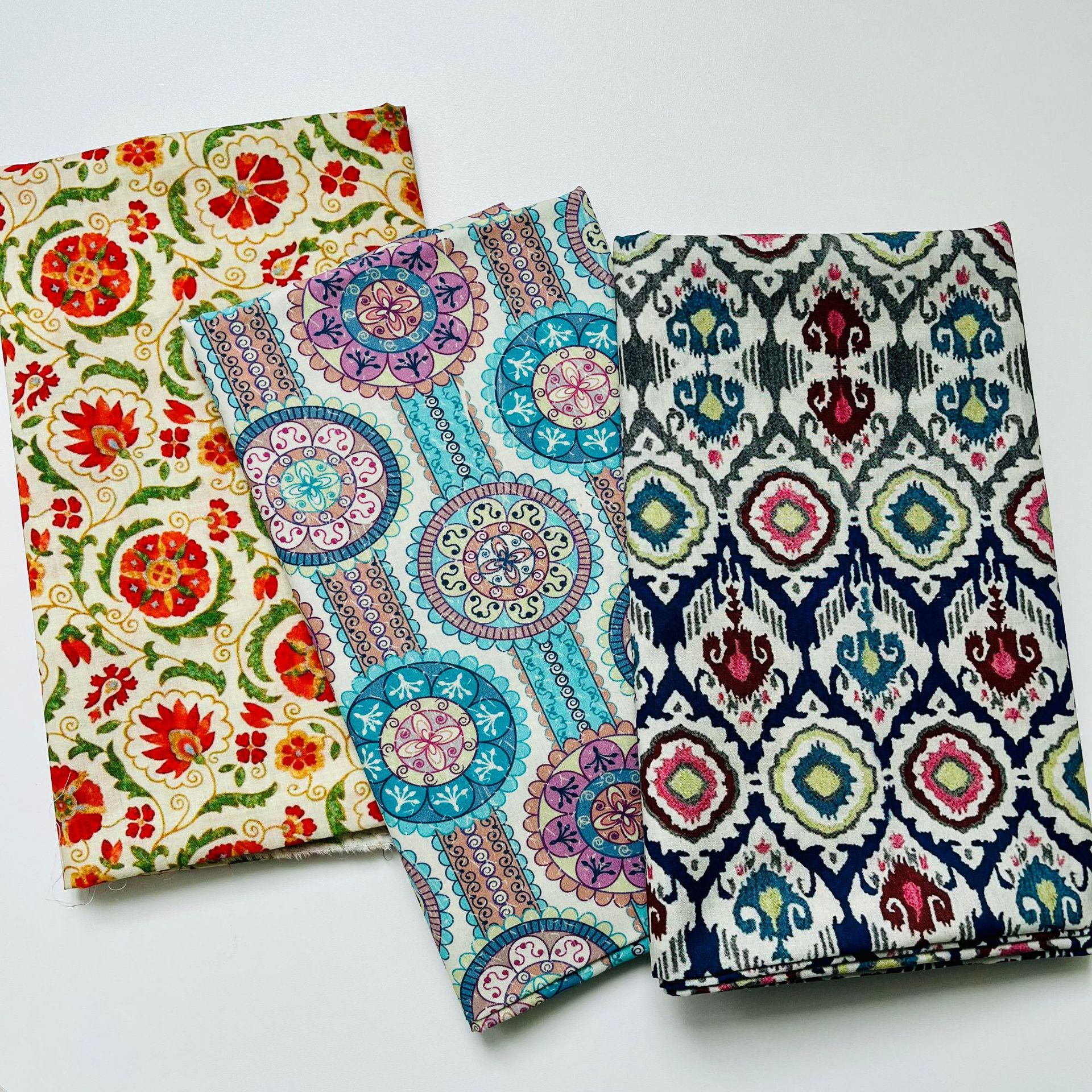 Picture of Cotton 60 Count Digitally Printed Fabric for Bags, Home Wear, Dresses, Shirts, Summer Fabrics