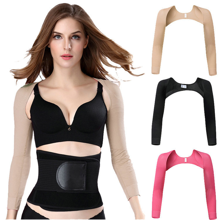 Thin Arm Bundle Arm Stomach Stomach Correction Anti-hunchback Pressure Body Shaping Clothing Back Underwear Shoulder Pad