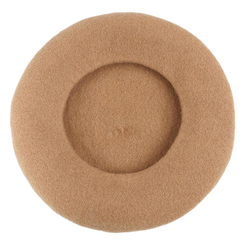 [Flat for Middle-Aged and Older Kidsren] 2-12 Years Old Wool Kidsren's Berets Autumn and Winter Hats for Men and Women Baby Hats Painter Hats