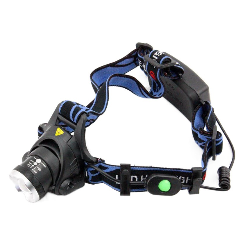Outdoor T6/U2 Upgrade LED Strong Light Headlamp Telescopic Zoom Ultra Long-range Multi-scene Function Inspection Lamp Headlamp