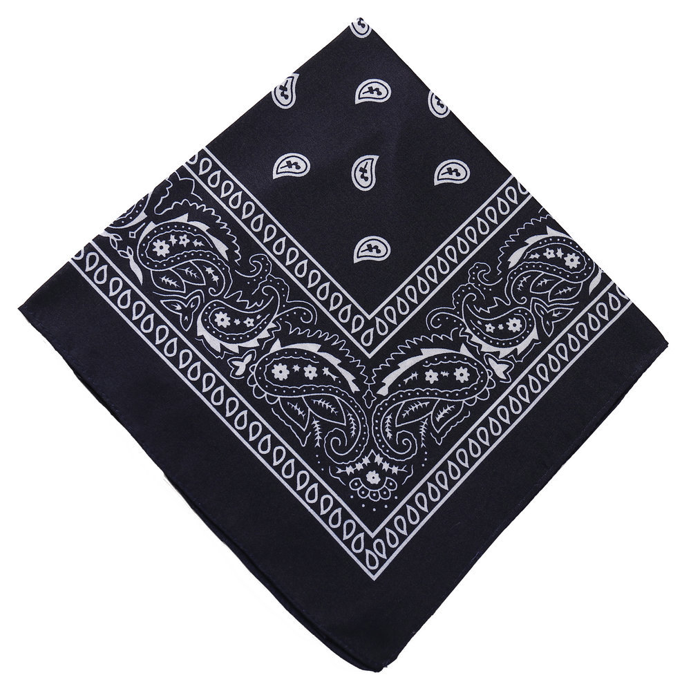 Picture of Amazon Europe and America Outdoor Riding Multifunctional Turban Cashew Flower Square bandana Magic Turban