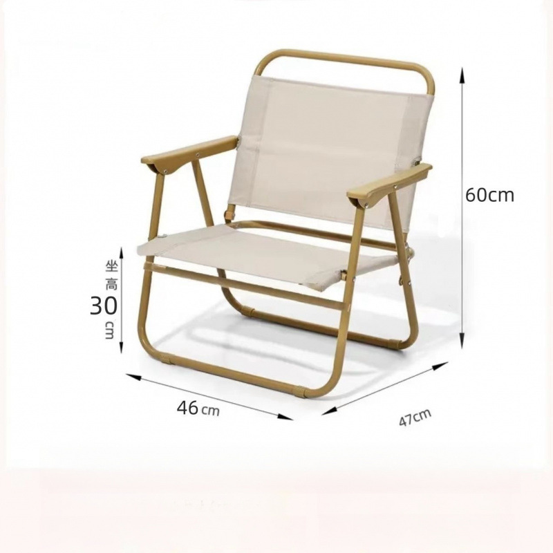 Picture of New Outdoor Folding Chair Portable Folding Chair Camping Fishing Sketching Chair Multifunctional Backrest Leisure Chair Supply Chain
