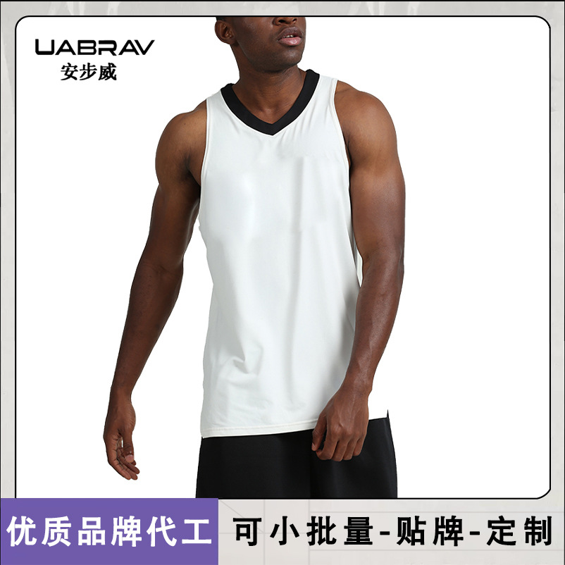 Picture of Quick-Drying Sports and Leisure Men's Vest for Running, Training, Basketball, Amazon Fitness, Sleeveless, Lightweight, Breathable, and Thin