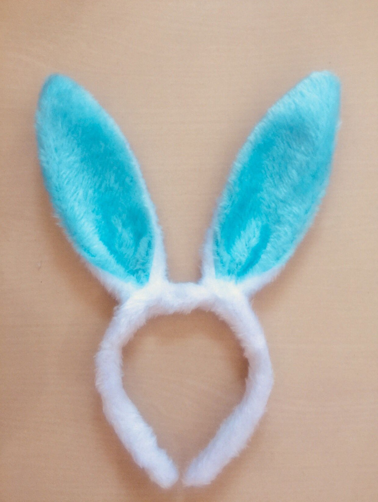 Picture of Easter Bunny Ears Headband Sequined Easter Bunny Plush Bunny Girl Small Animal Headband Props