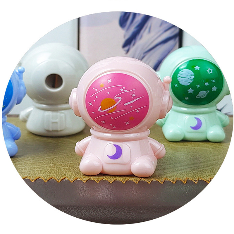 Picture of 394 Cartoon Planet pencil sharpener children's school supplies pencil sharpener astronaut pencil sharpener student pencil sharpener wholesale