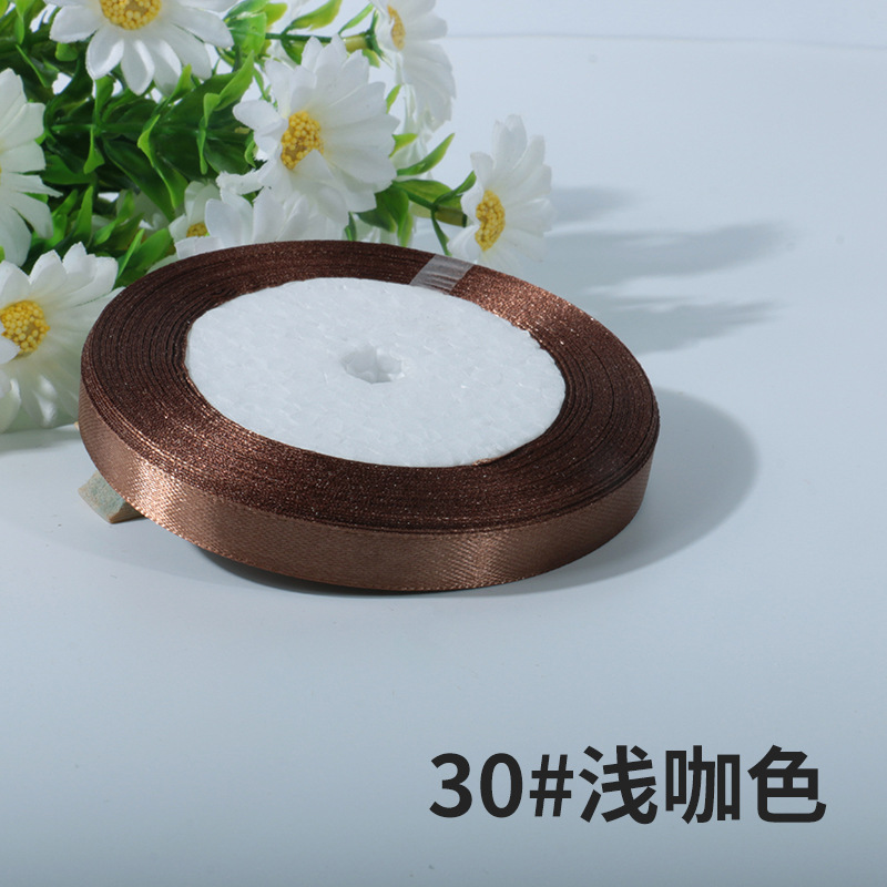 Picture of 0.6cm wide floral ribbon packaging ribbon home textile decorative jacquard Ribbon Baking ribbon polyester ribbon wholesale