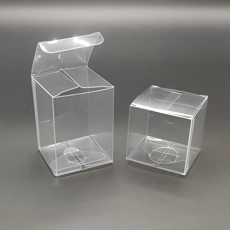 Spot sale high-grade plastic transparent box PP folding box PET plastic box PVC packaging box quality excellent