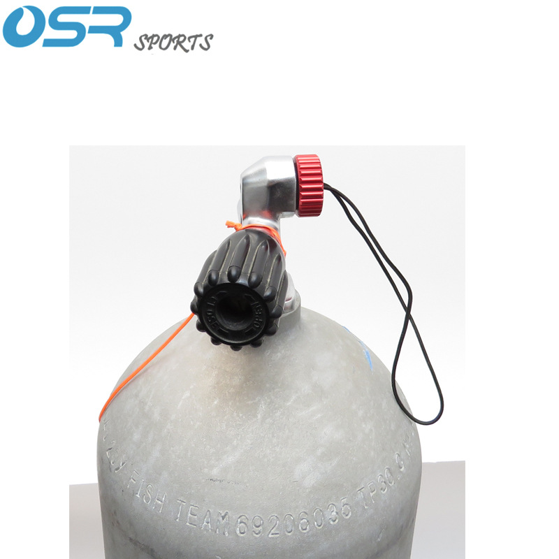 Picture of Diving back flying jacket side hanging BCD aluminum cylinder valve outer tooth dust cap 5/8-14nps dust cap