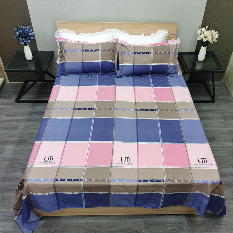 Picture of Factory Bed Sheets Thickened Scrub Bed Sheets Single Piece Student Dormitory Bed Sheets Scrub Bed Sheets for Single Bed