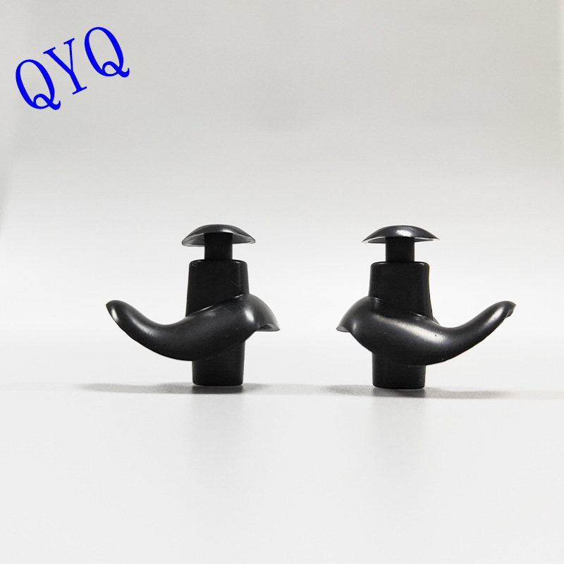 Printable LOGO ear waterproof earplugs swimming earplugs manufacturers adult silicone professional soft earplugs boxed