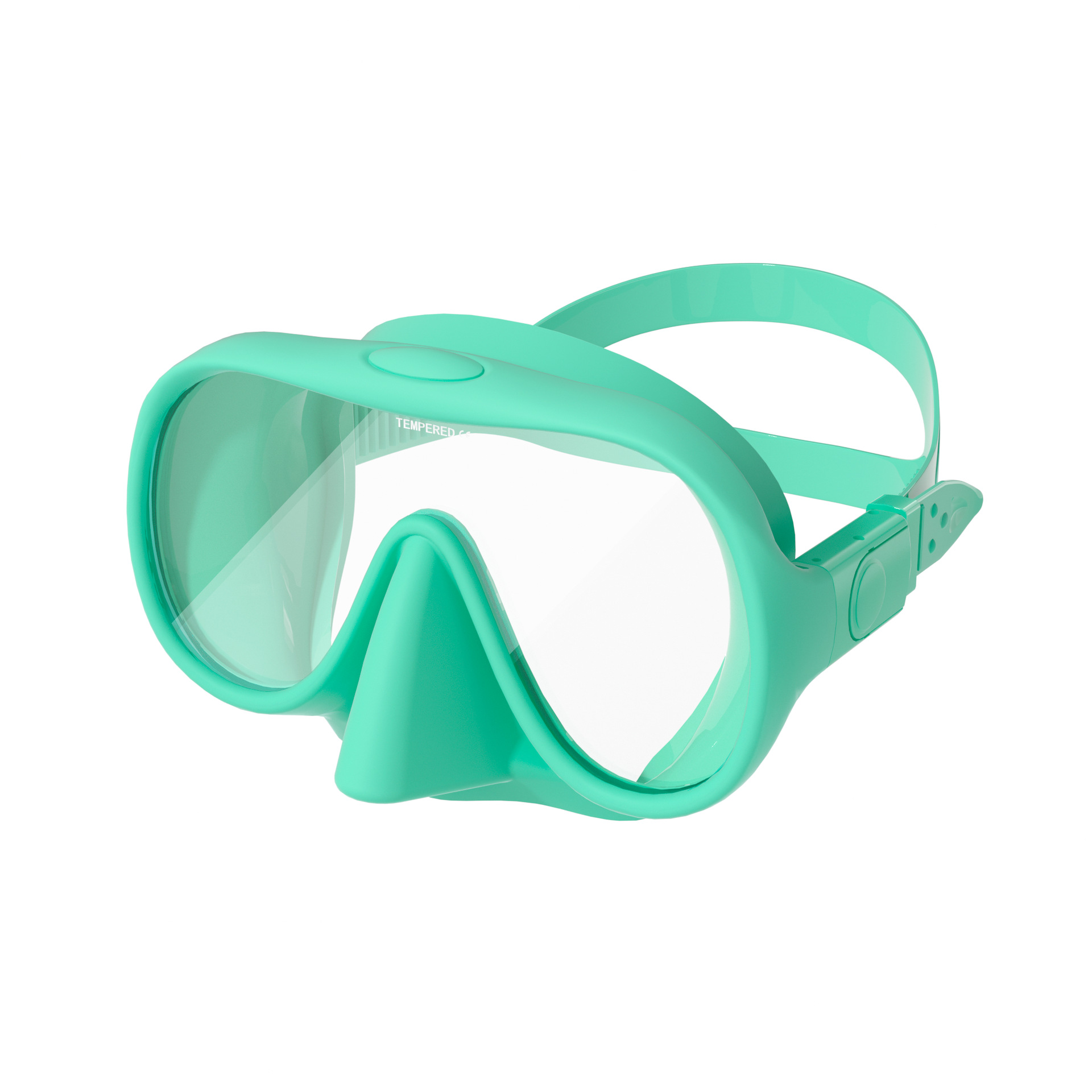 Picture of Manufacturers in stock large frame anti-fog diving mask scratch-resistant single lens liquid silicone edge diving goggles can cross border