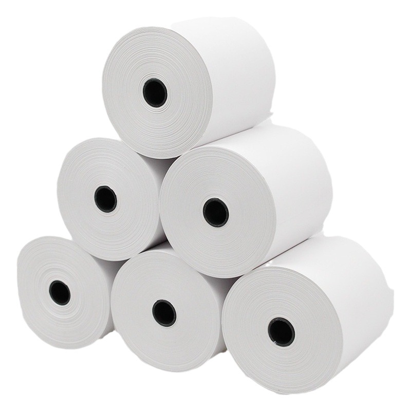 58mm Printing Paper Thermal Paper 57X50 Supermarket Cashier Paper 80X80 Takeaway Receipt Printing Paper 80mm Whole Box Batch