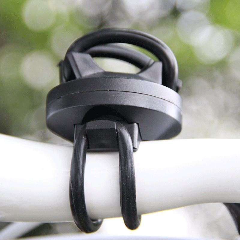 Picture of Bicycle Light Bracket Light Clip 360-Degree Universal Flashlight Light Holder Stroller Handheld Small Fan Holder
