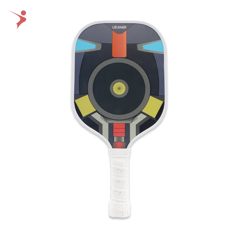 Picture of High-end LEIJIAER children's peak racket board badminton racket light durable panda pattern peak racket