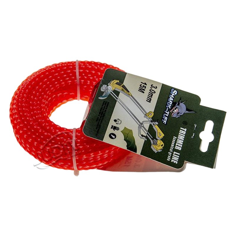 [Commercial Grade] Square Spiral Twisted Lawn Mowing Rope, 15m Rigging Rope, Lawn Mowing Rope Manufacturer