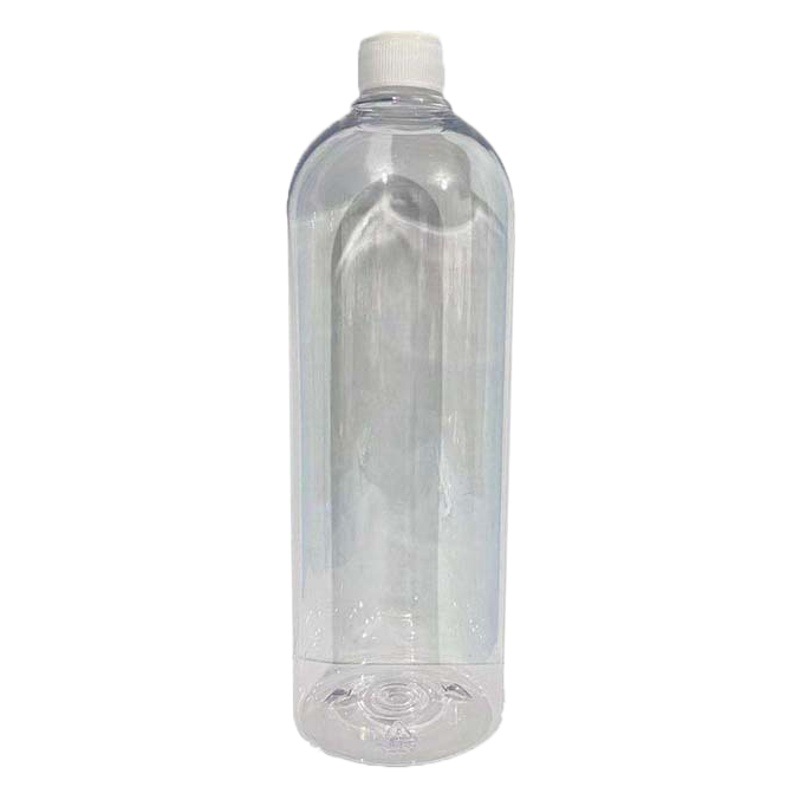 in stock wholesale 1000ml ml plastic bottle transparent small mouth sealed PET sample bottle water liquid bottle
