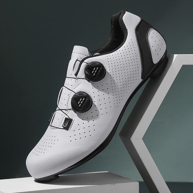 Cross-border new lockless cycling shoes men's road bike lock shoes breathable cycling shoes non-lock mountain cycling shoes in stock