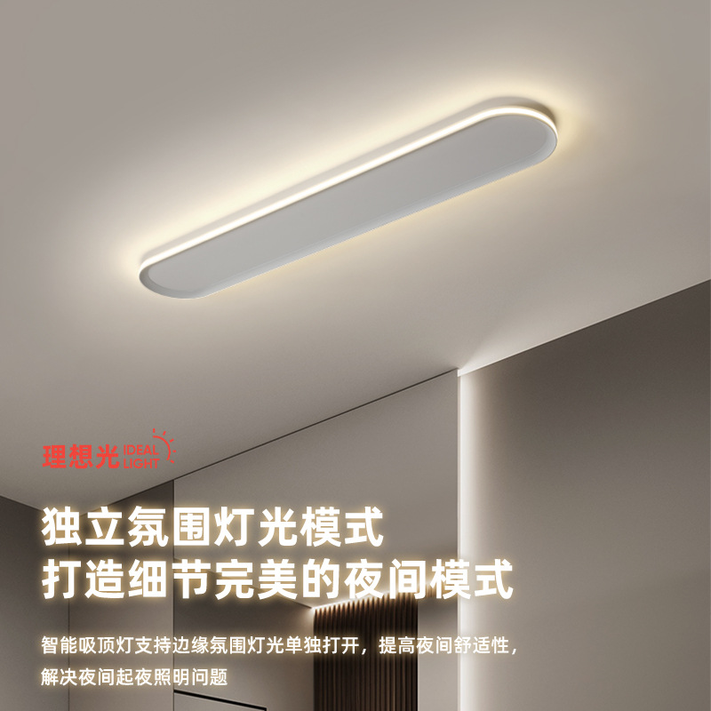 Picture of Entrance Corridor Light Creative Entrance Corridor Light Ceiling Light Modern Simple Long Cloakroom Zhongshan LED Lamps