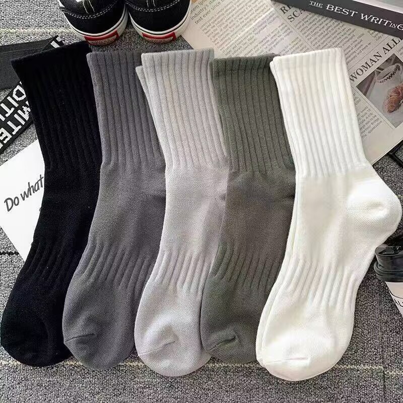 Picture of men's socks sports deodorant socks wear-resistant sweat-absorbent men's trophy socks