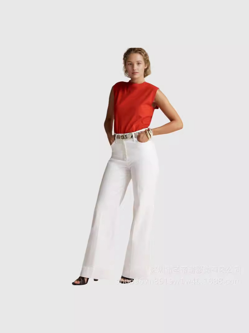 Retro Suspender Dyed Washed Jeans for Women 2024 Amazon Mid-Waist Women's Casual Versatile Fashion Long Trend Slimming Look
