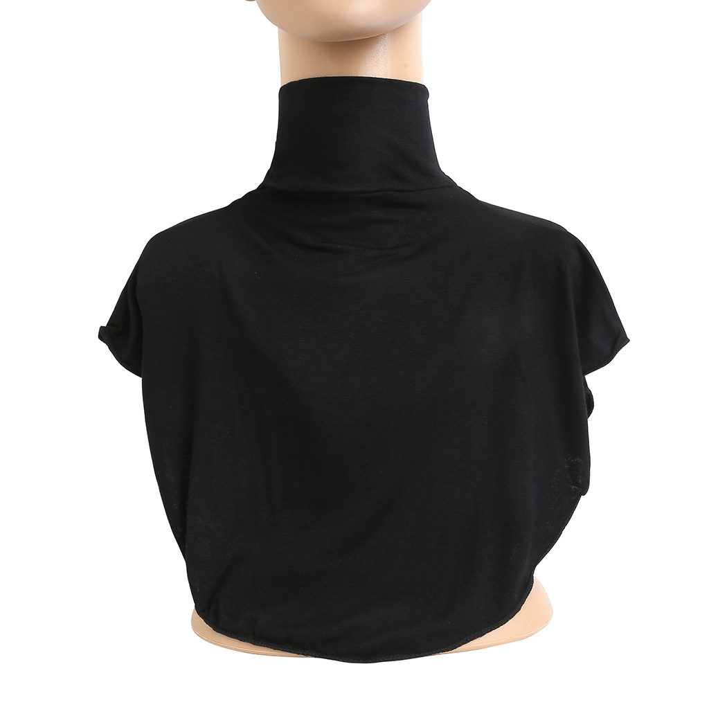 Picture of mercerized cotton collar set arabian ladies collar high collar set neck in stock wholesale H010