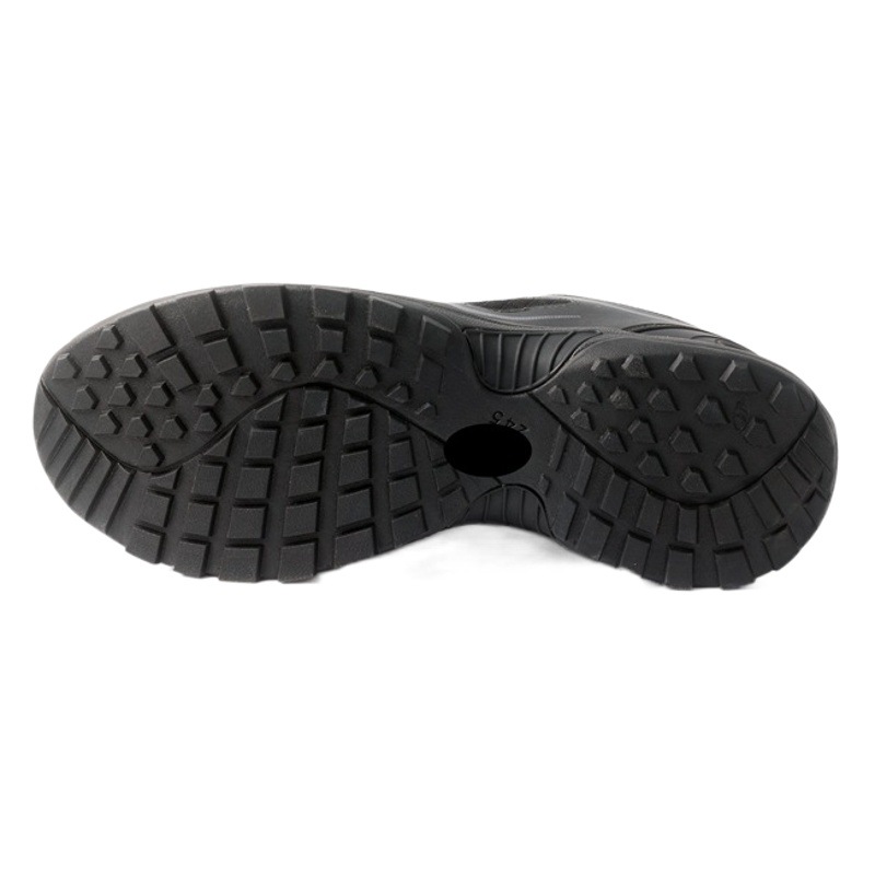 New Style Physical Training Shoes, Black Running Lightweight Liberation Shoes, Rubber Shoes for Spring and Autumn 2019, Outdoor Breathable and Wear-Resistant Sports Model