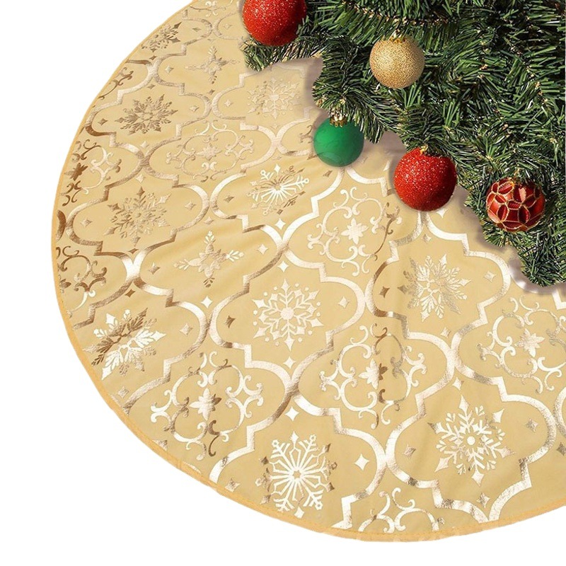 Foreign Trade New Cross-Border Christmas Tree Skirt Outdoor Decoration Shop Window Christmas Gift Bag with Christmas Tree Decoration