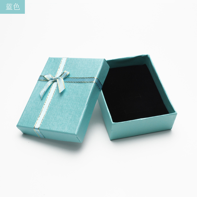Picture of Jewelry Gift Set Pearlescent Paper Color Box Phnom Penh Jewelry Box Necklace Rectangular Jewelry Packaging Box Set