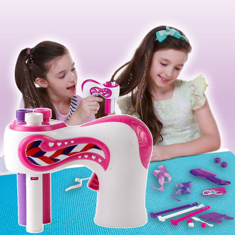 Picture of Cross-Border Electric Three-Strand Hair Braider for Girls to Brave Their Hair, Automatic Artifact, Play House Toys, Douyin Creativity